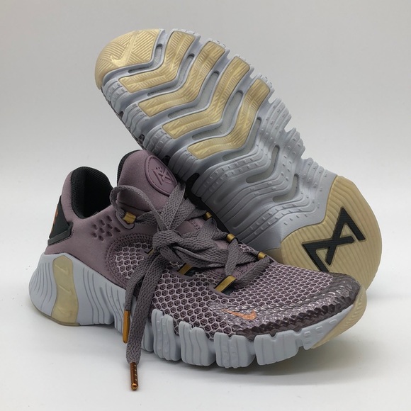 Women’s Nike Free Metcon 4 PRM 'Purple Smoke Metallic Copper' DQ4678-500 - Picture 1 of 4